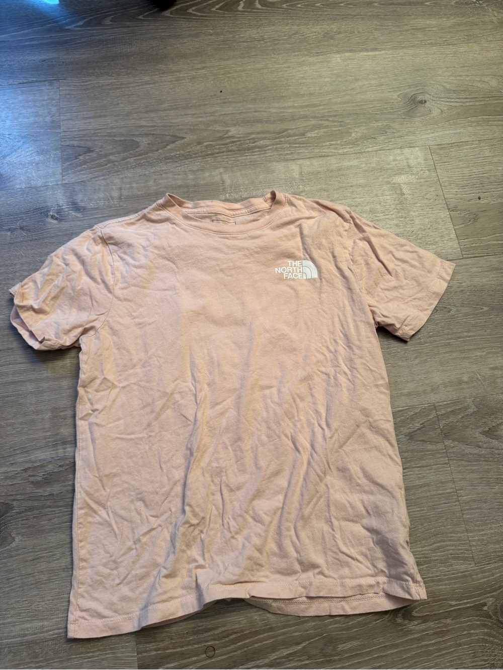 The North Face Men's Short Sleeve Tee in Light Pink